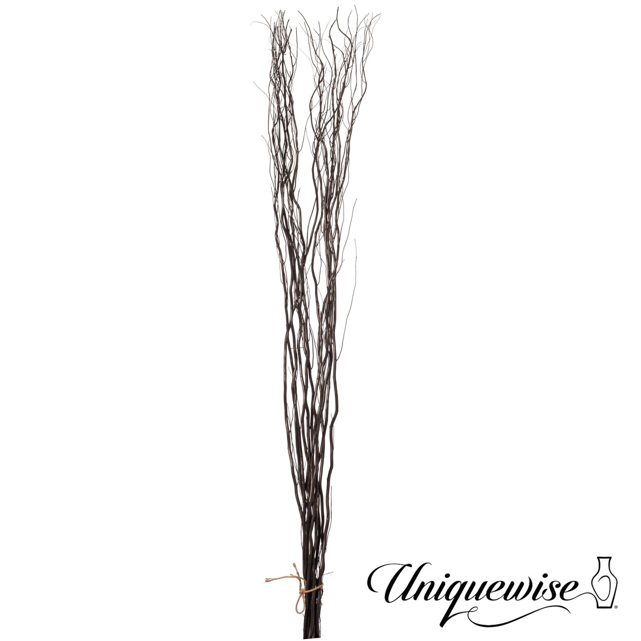 Uniquewise 12 pcs Natural Decorative Dry Branches Authentic Sticks, Home Decoration and Wedding Craft, DIY Greenery Plants Craft Vases fillers Garden Hotel Farmhouse Decor